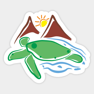 Turtle Sticker